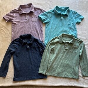 Lot of 4 - Boys CrewCuts Polo Shirts - Size 6